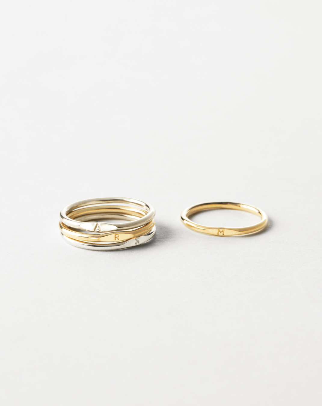 Initial ring personalised