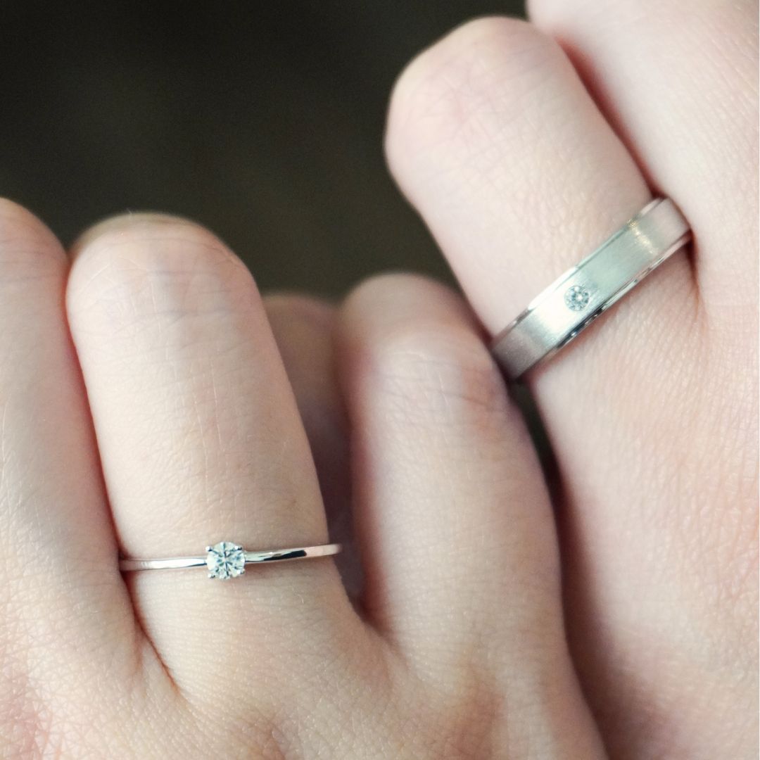 The Promise Set — His & Hers Ring Duo