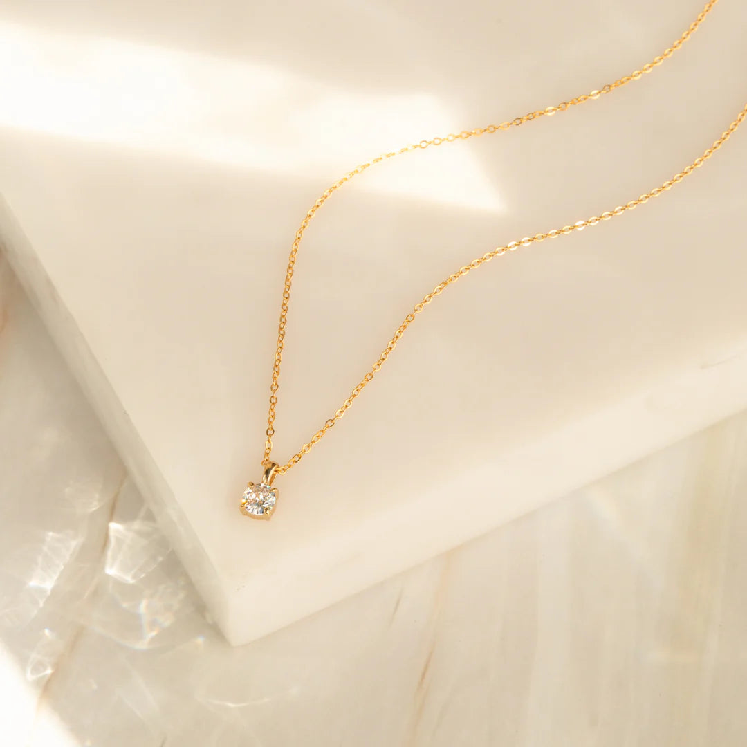 The Everyday Solitaire Pendant