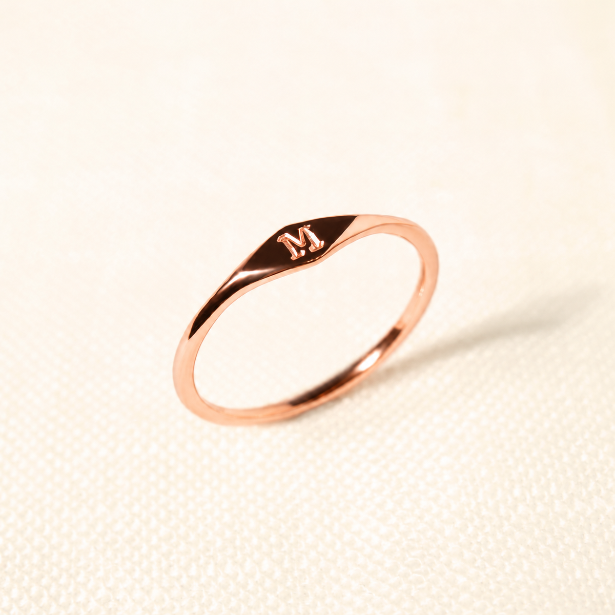 Initial Ring — Personalised 925 Sterling Silver