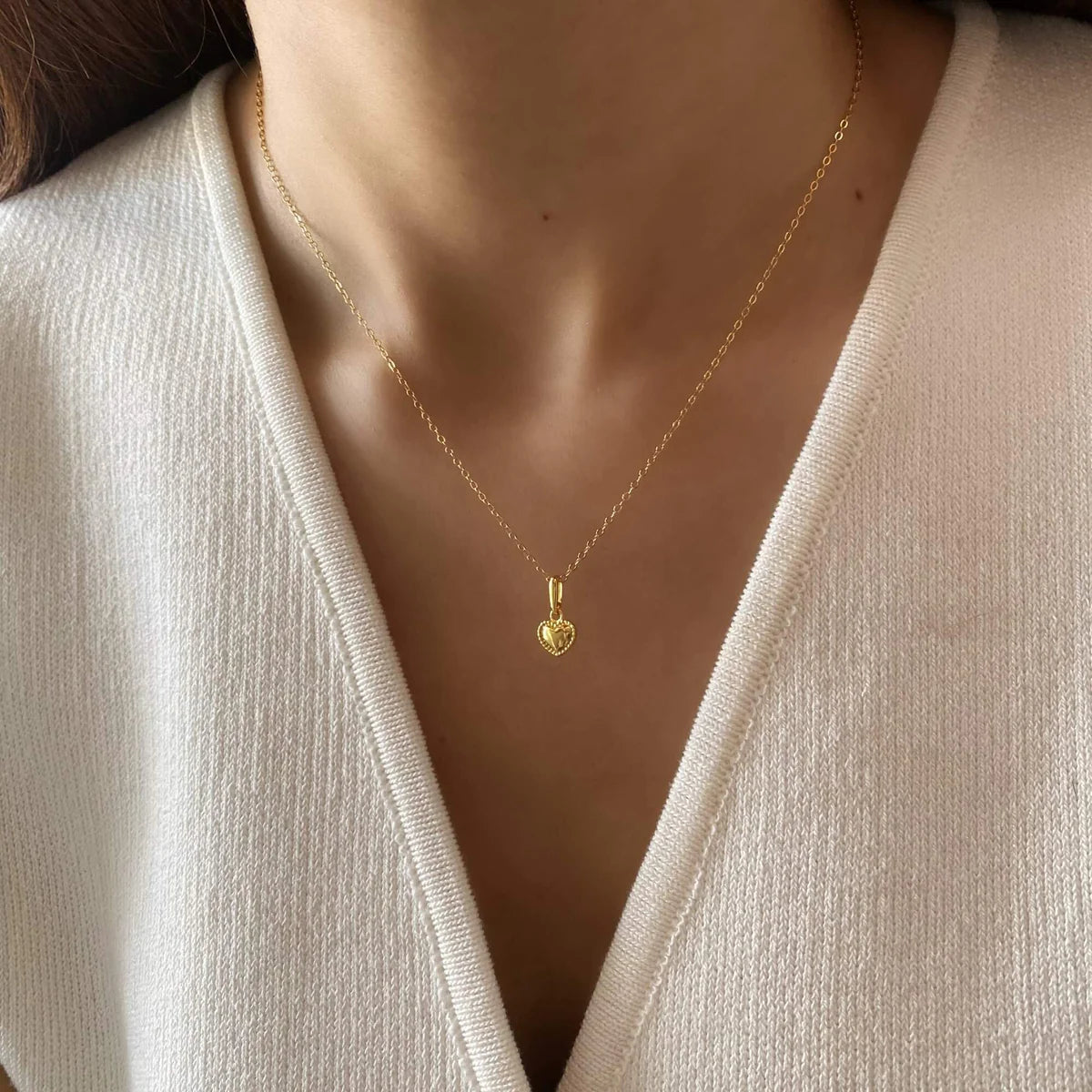 Pulse – 925 Sterling Silver Heart Necklace