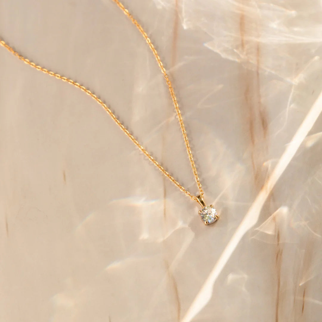 The Everyday Solitaire Pendant