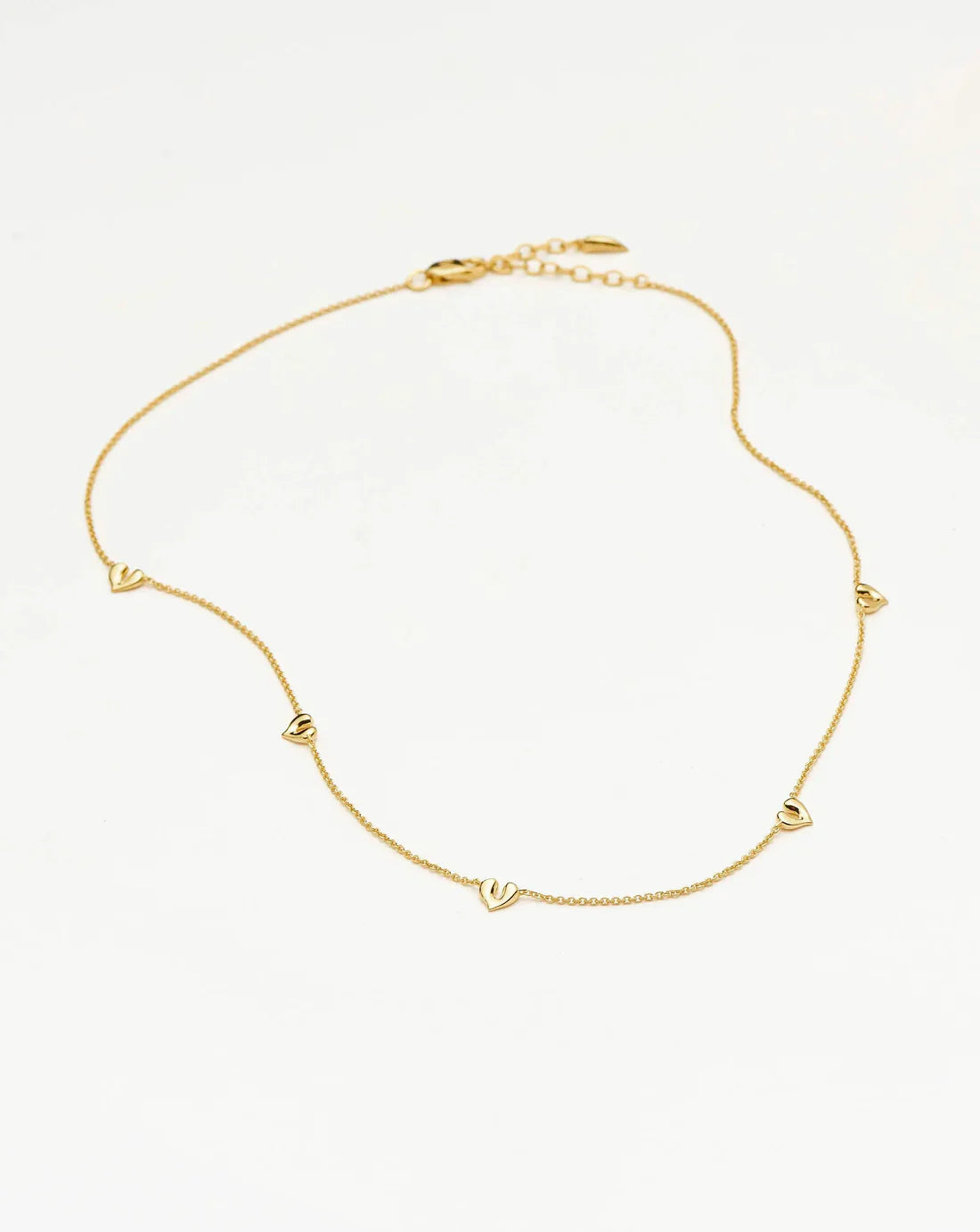 Amour Heart Station Necklace