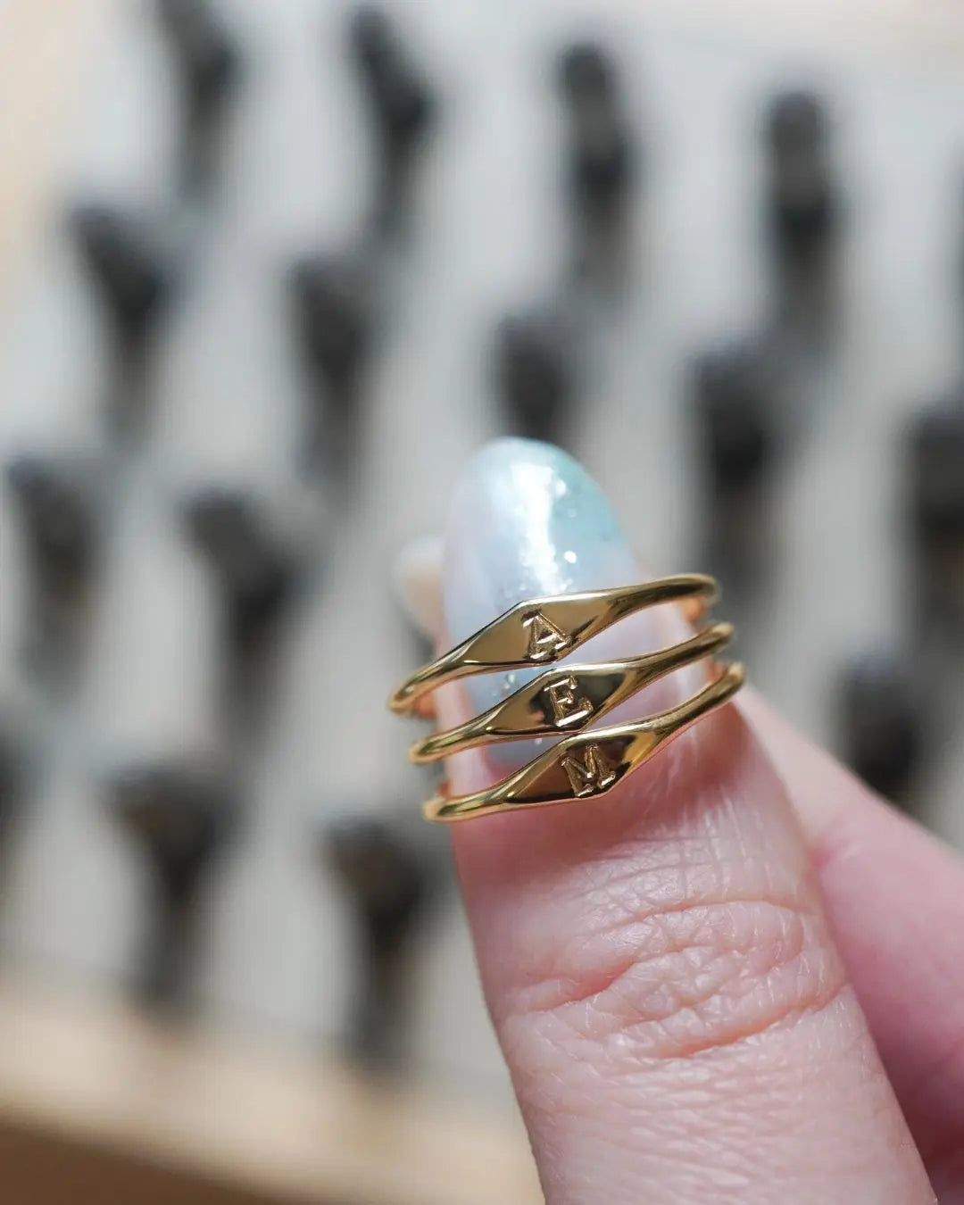 Initial Ring — Personalised 925 Sterling Silver