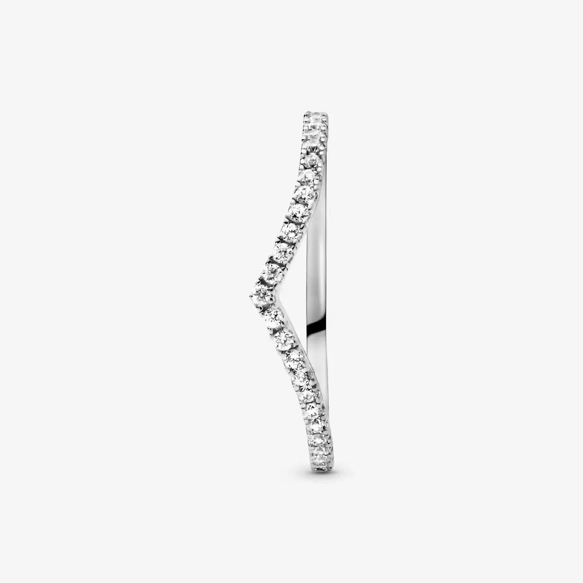 Couple wearing matching Enchanted Echo 925 sterling silver bands — his and hers ring set, adjustable