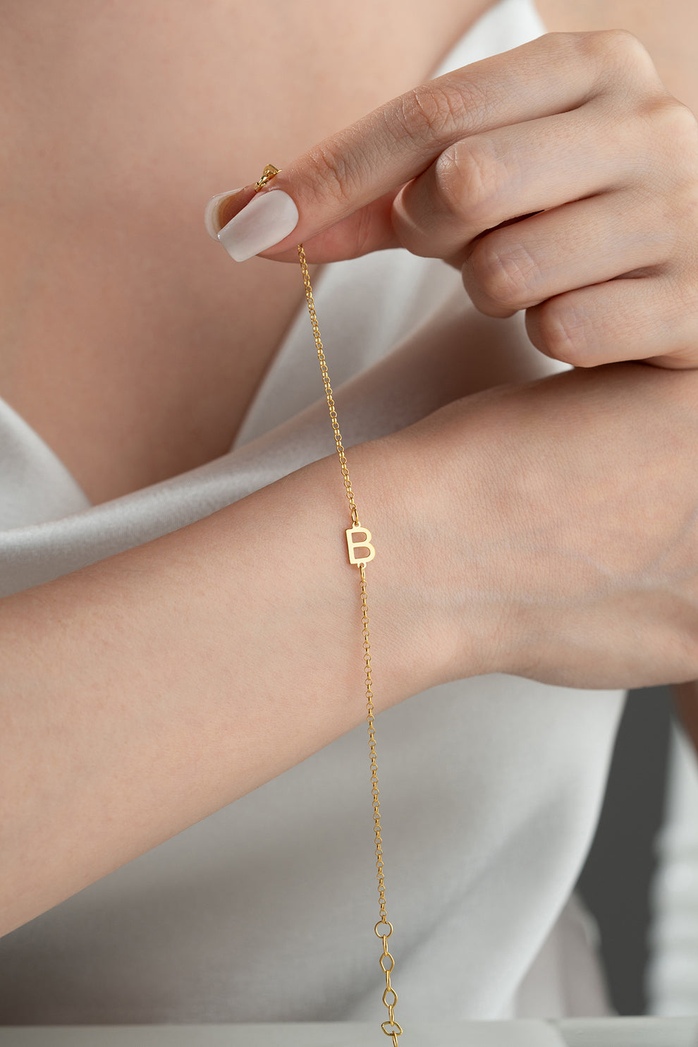 Unjellic Initial Bracelet