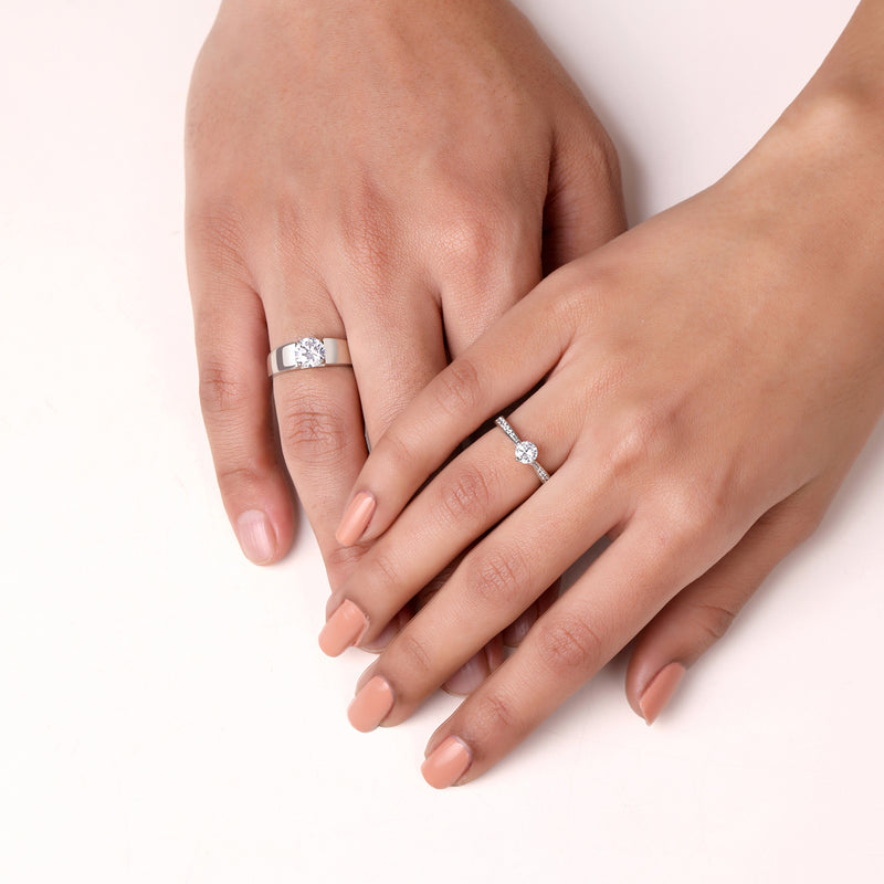 nan - sterling silver, couple jewelry, premium jewelry, elegant design