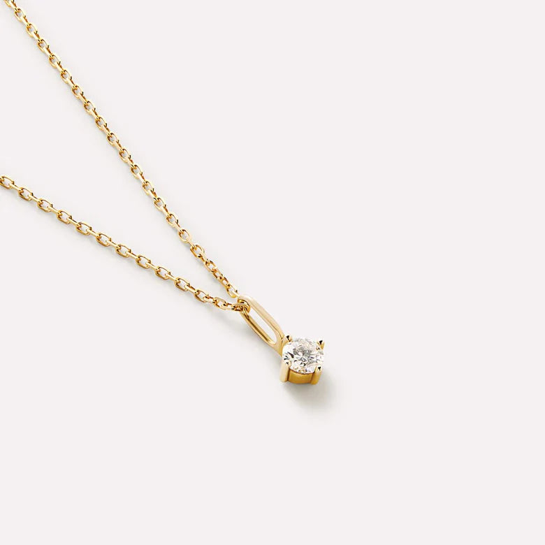 Luminara Halo Necklace - Halo Design Sparkle - Necklace, handcrafted jewelry