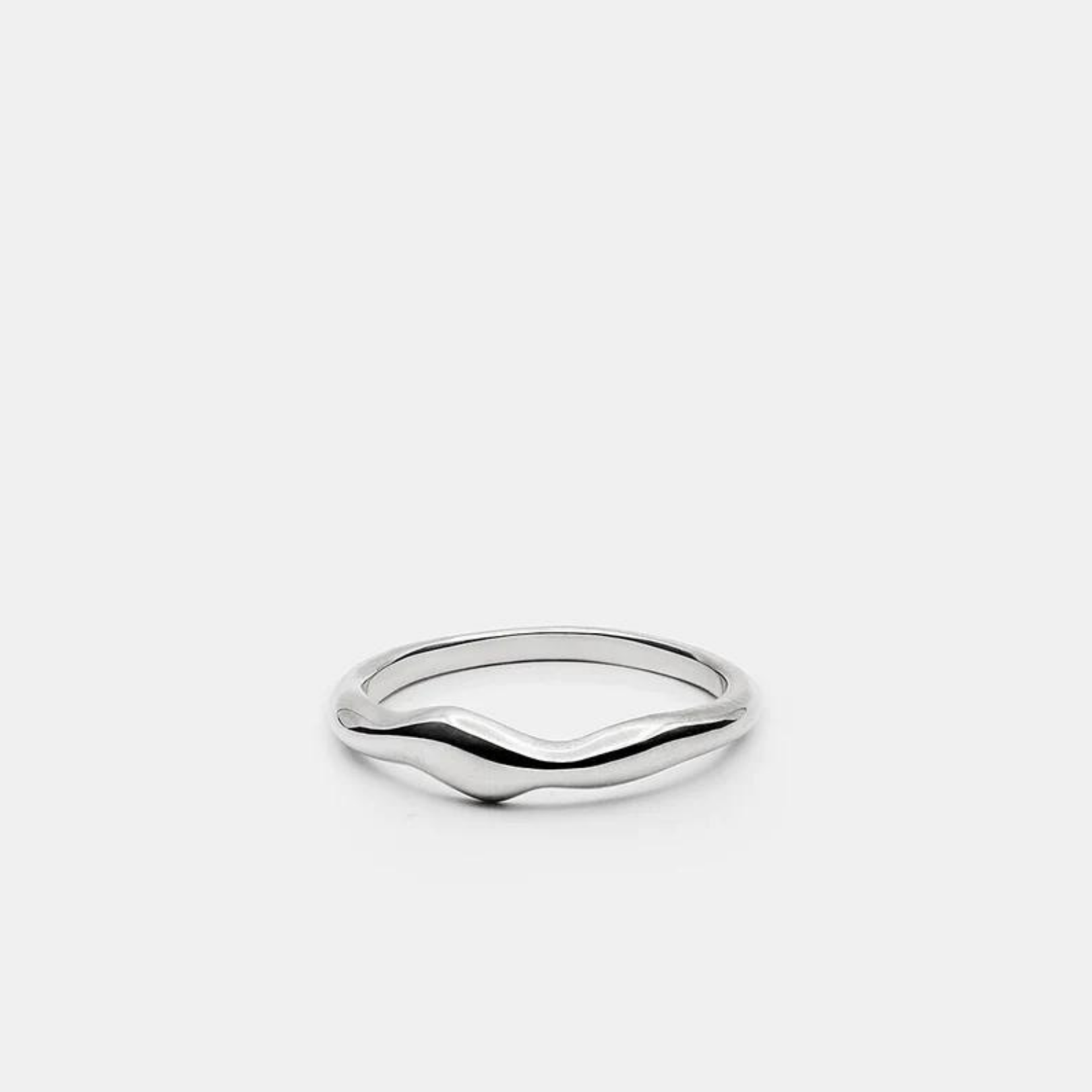 Sterling Silver Stardust Shine Ring