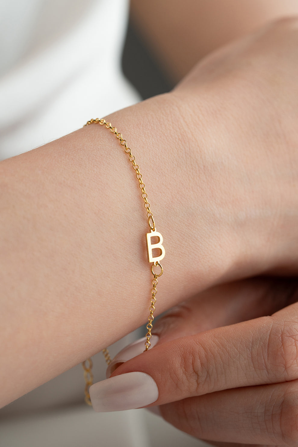 Unjellic Initial Bracelet