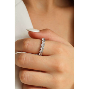 UJ Sterling Silver Small Ring - UNJELLIC