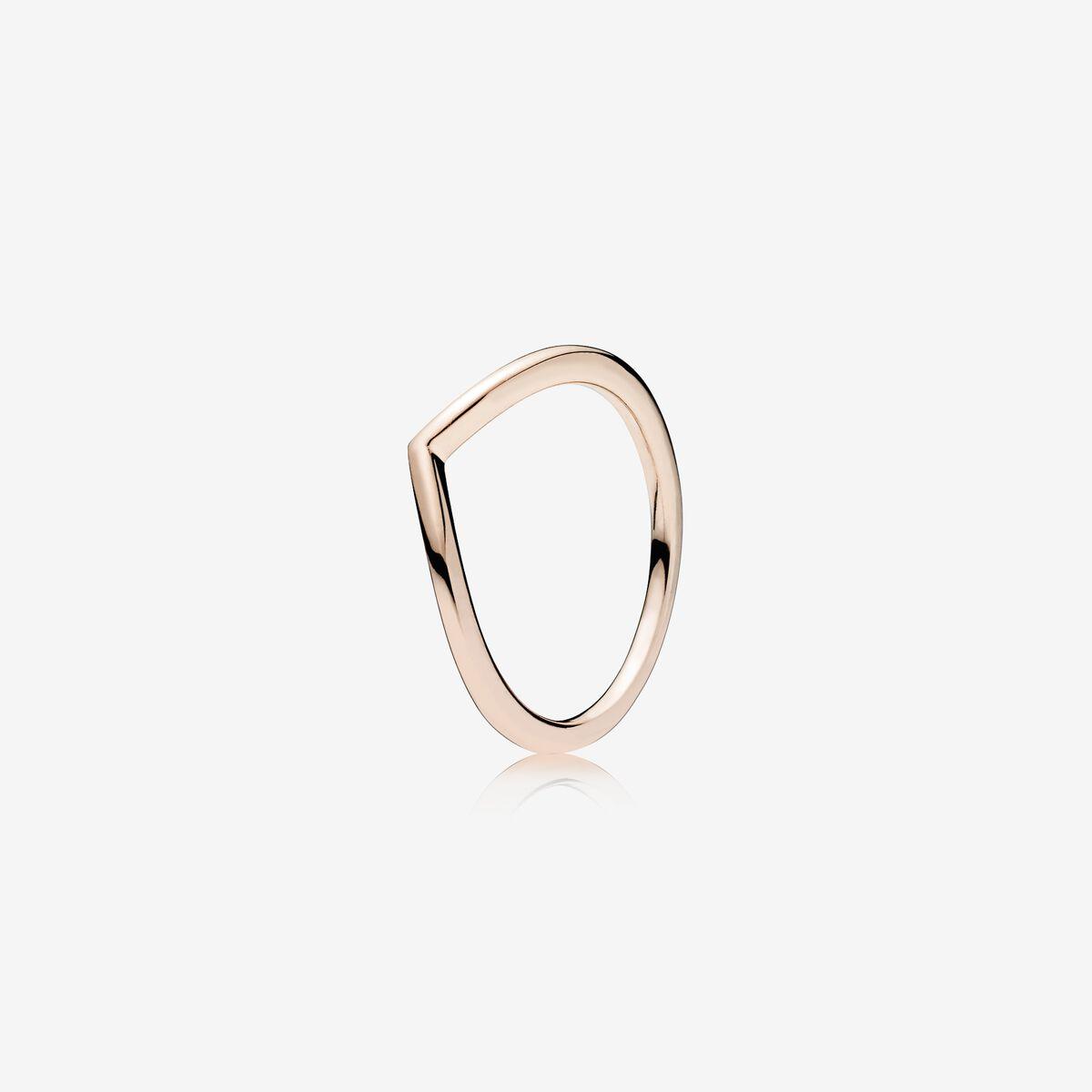 Pure Serenity Rose Gold Plain Band - UNJELLIC