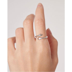 Sterling Silver 925 Hug Ring - UNJELLIC