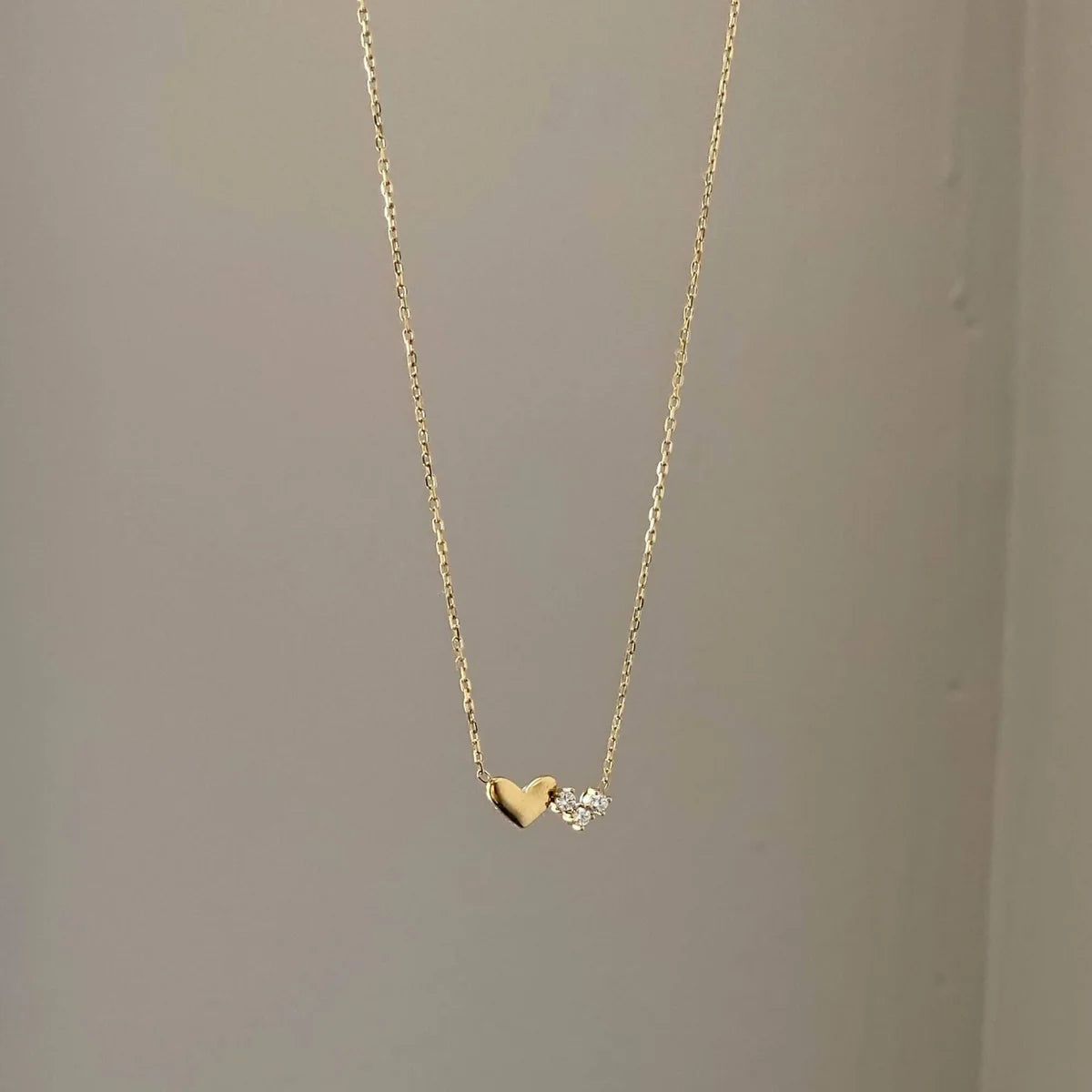 Barely Yours – 925 Sterling Silver Heart Necklace