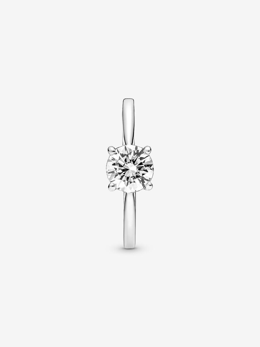 Classic Round Solitaire Engagement Ring