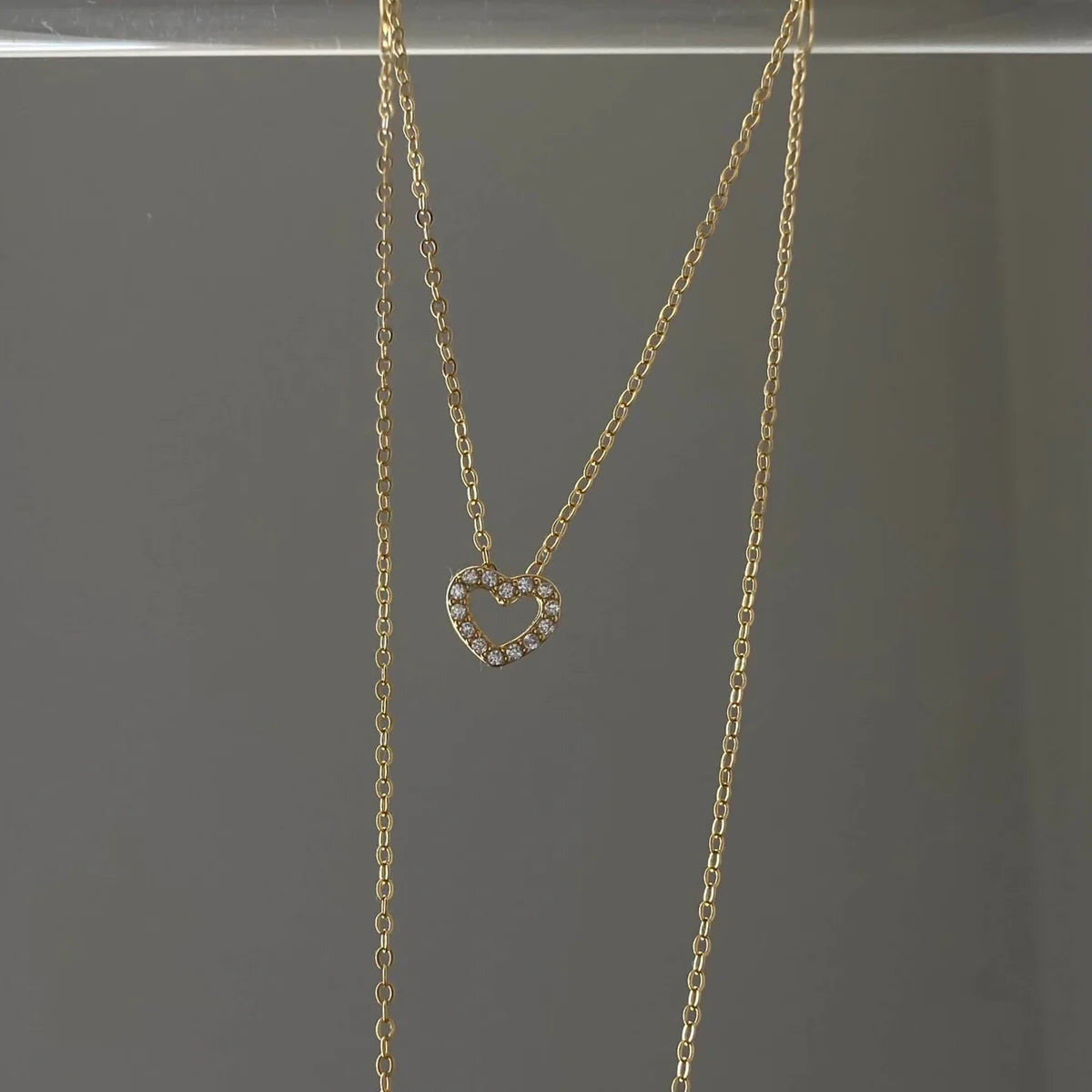 Whispered Heart – 925 Sterling Silver Heart Necklace