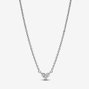 Sterling silver Heart Gleam Necklace - UNJELLIC