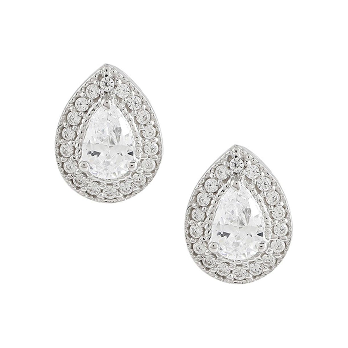 Sterling silver Pear Shaped Earrings - UNJELLIC