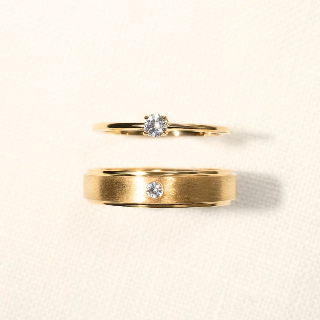 The Promise Set — His &amp; Hers Ring Duo