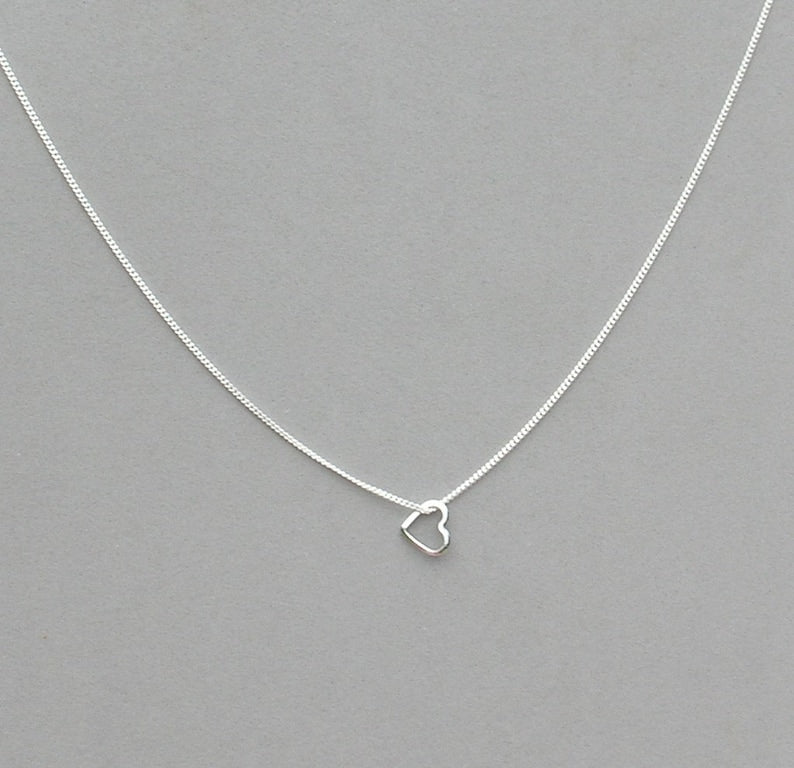 Sterling Silver "Love" Necklace