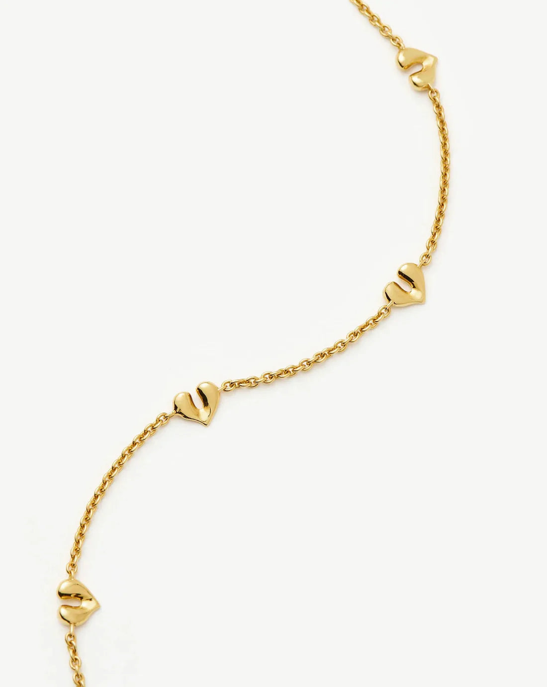 Amour Heart Station Necklace
