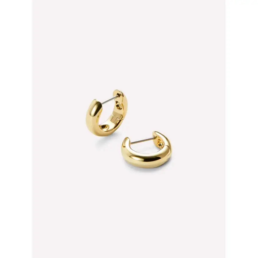 Echo 18K Gold Plated Sterling Silver Hoop Earrings — lightweight, hypoallergenic 925 silver hoops for women, India