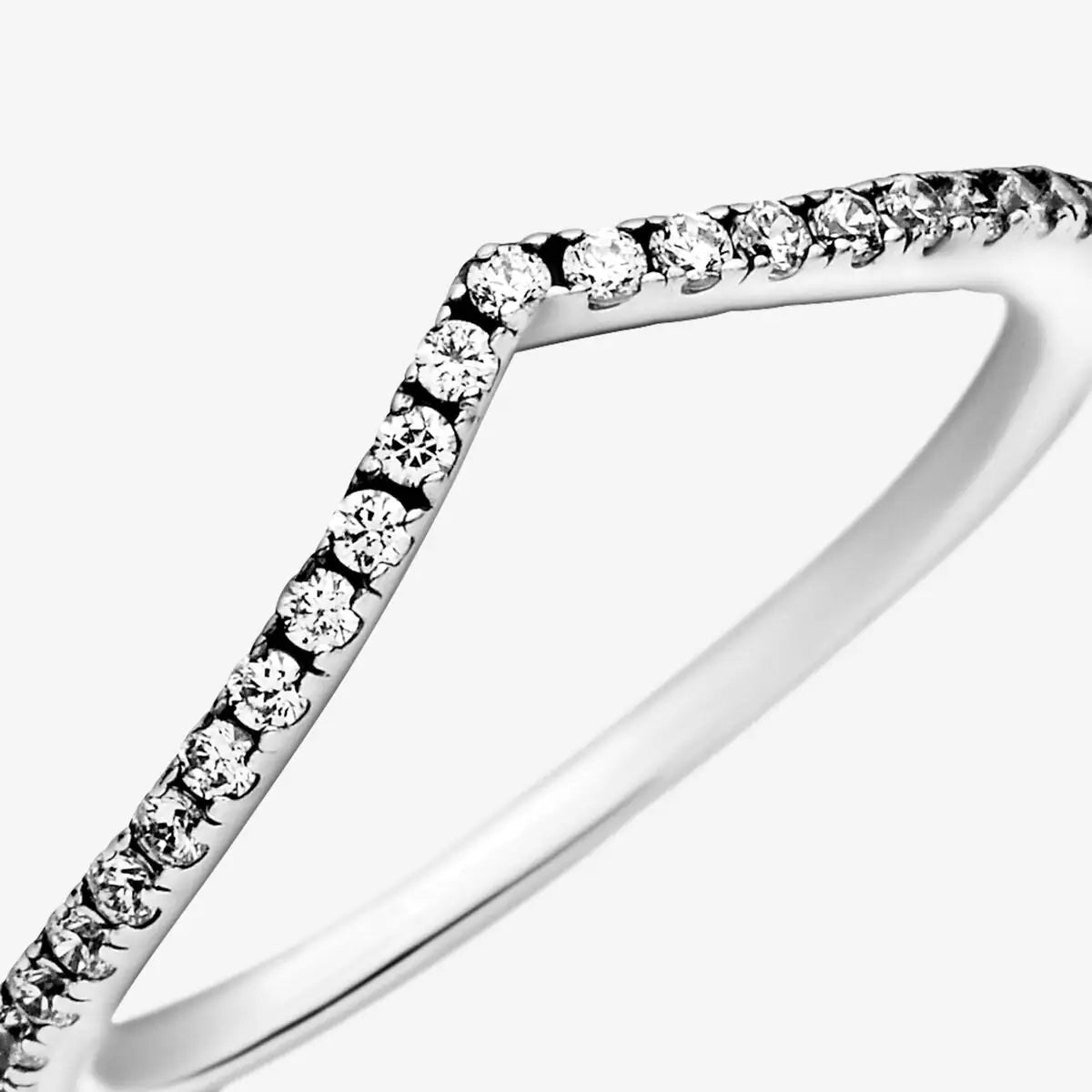 Close-up of Enchanted Echo matching silver couple rings — smooth polished 925 sterling silver bands