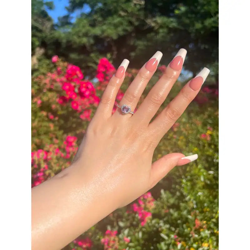 925 silver engraved ring flat lay — Love Me More, UNJELLIC gift packaging