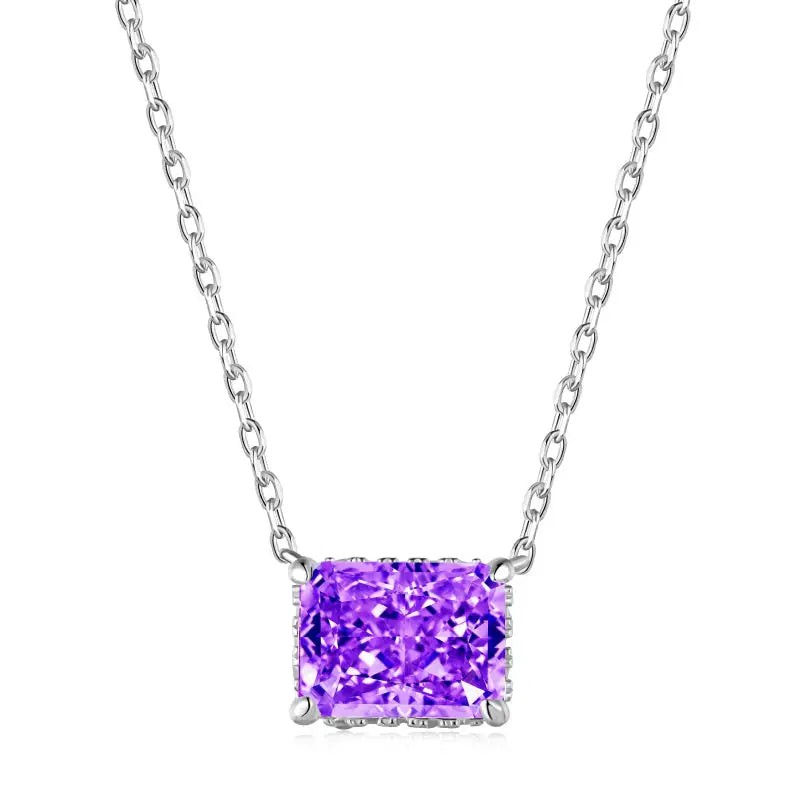 925 sterling silver pendant necklace close-up — Serenade collection UNJELLIC